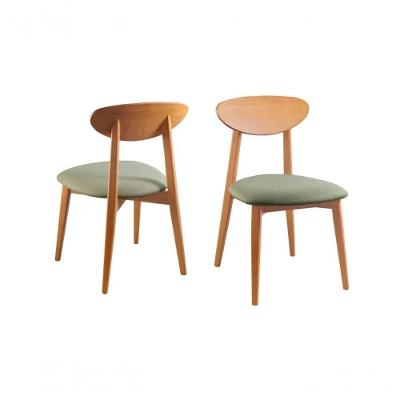 Kit 2 Cadeiras Moderna Em Madeira Maciça - Hórus - Requinte