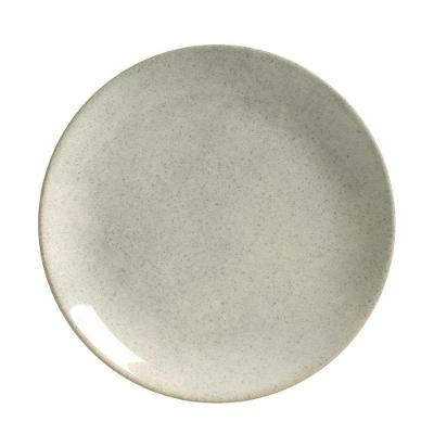 Jogo 2 Pratos Raso Cor Bege Coup Mali 29cm Cerâmica Alleanza