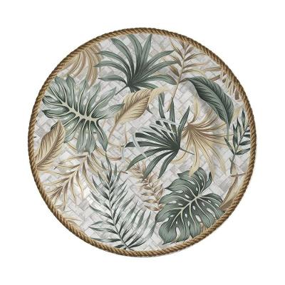 Jogo 2 Pratos Raso Eudora Acetinado Cerâmica Alleanza 1ªl