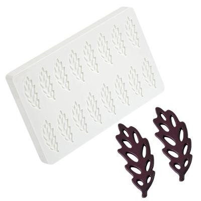 Forma Folha De Chocolate Profissional Molde Doce Martellato