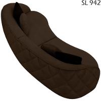 Sofa 4 Lugares 288 Cm Passion Veludo Sl 942 Moll Sl 942 - 5