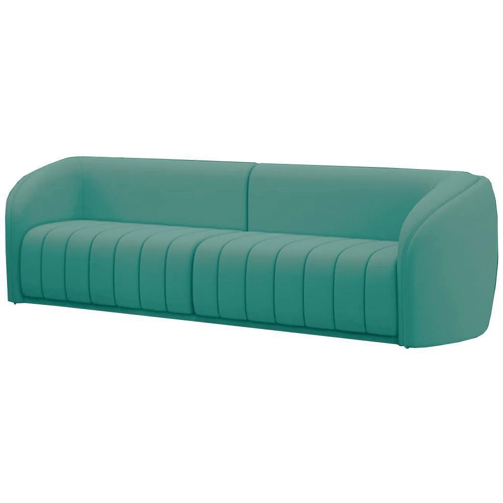 Sofa 3 Lugares 252 Cm Memphis Veludo Sl 946 Moll Sl 946 - 1
