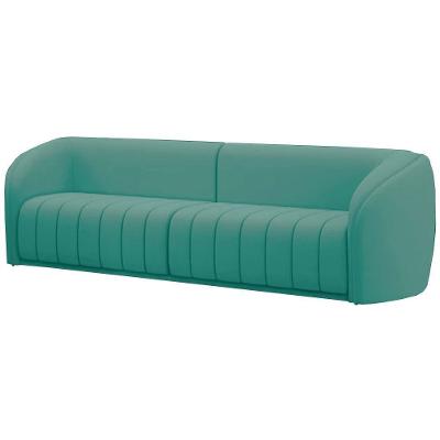 Sofa 3 Lugares 252 Cm Memphis Veludo Sl 946 Moll Sl 946