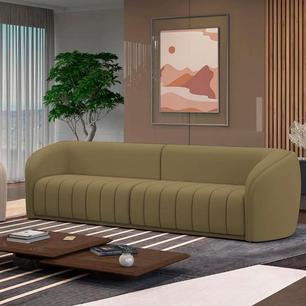 Sofa 3 Lugares 252 Cm Memphis Veludo Sl 945 Moll Sl 945 - 3