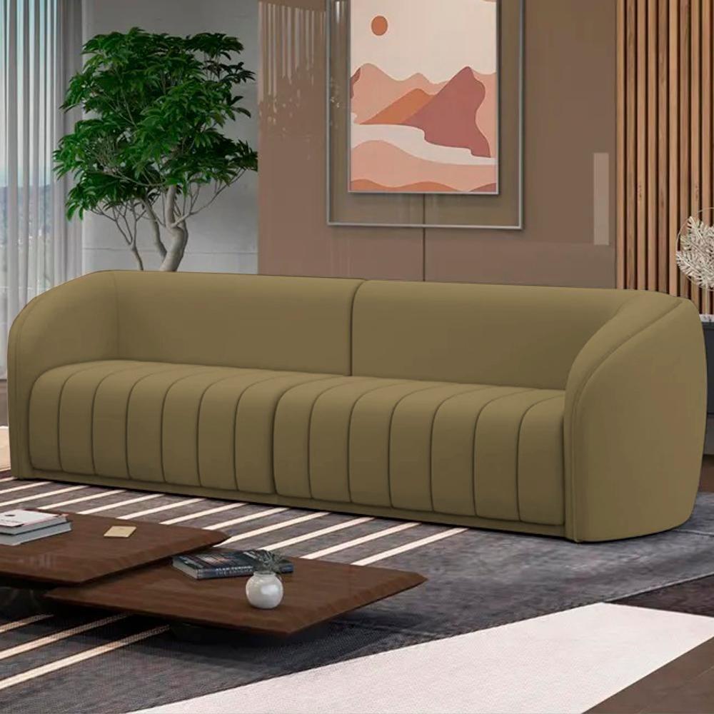 Sofa 3 Lugares 252 Cm Memphis Veludo Sl 945 Moll Sl 945 - 10