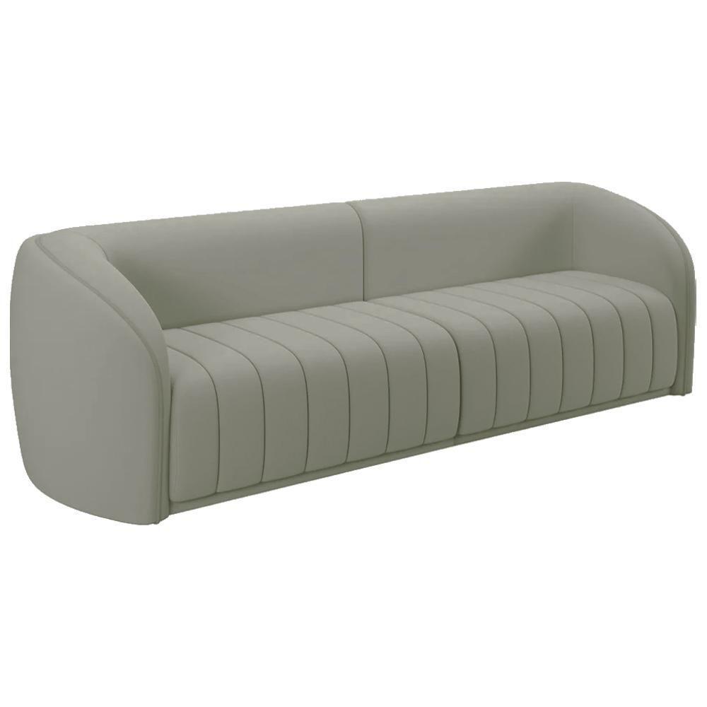 Sofa 3 Lugares 252 Cm Memphis Veludo Sl 940 Moll Sl 940 - 5