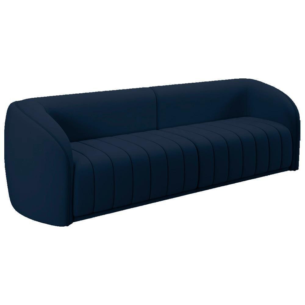 Sofa 3 Lugares 252 Cm Memphis Veludo Sl 948 Moll Sl 948 - 7