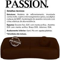 Sofa 240 Cm 3 Lugares Passion Corano Tcs 721 Moll Tcs 721 - 11
