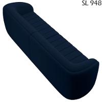 Sofa 4 Lugares 292 Cm Memphis Veludo Sl 944 Moll Sl 944 - 5