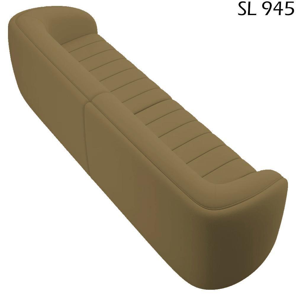 Sofa 4 Lugares 292 Cm Memphis Veludo Sl 945 Moll Sl 945 - 5