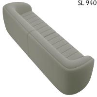 Sofa 4 Lugares 292 Cm Memphis Veludo Sl 940 Moll Sl 940 - 9