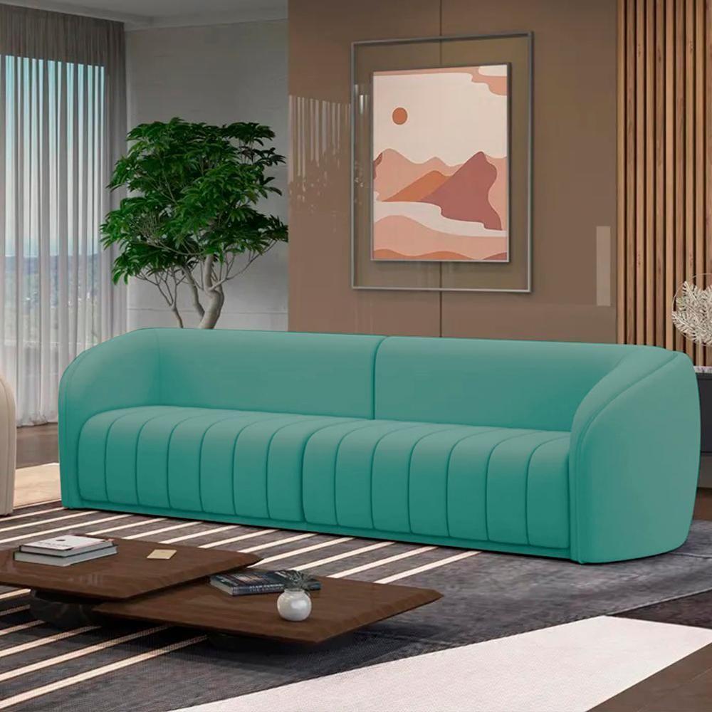 Sofa 4 Lugares 292 Cm Memphis Veludo Sl 946 Moll Sl 946 - 3