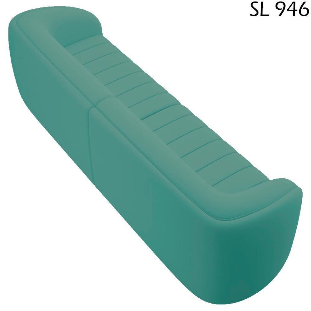 Sofa 4 Lugares 292 Cm Memphis Veludo Sl 946 Moll Sl 946 - 5