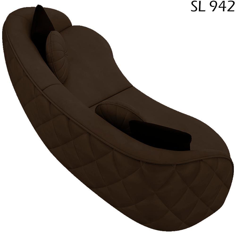 Sofa 3 Lugares 240 Cm Passion Veludo Sl 942 Moll Sl 942 - 5