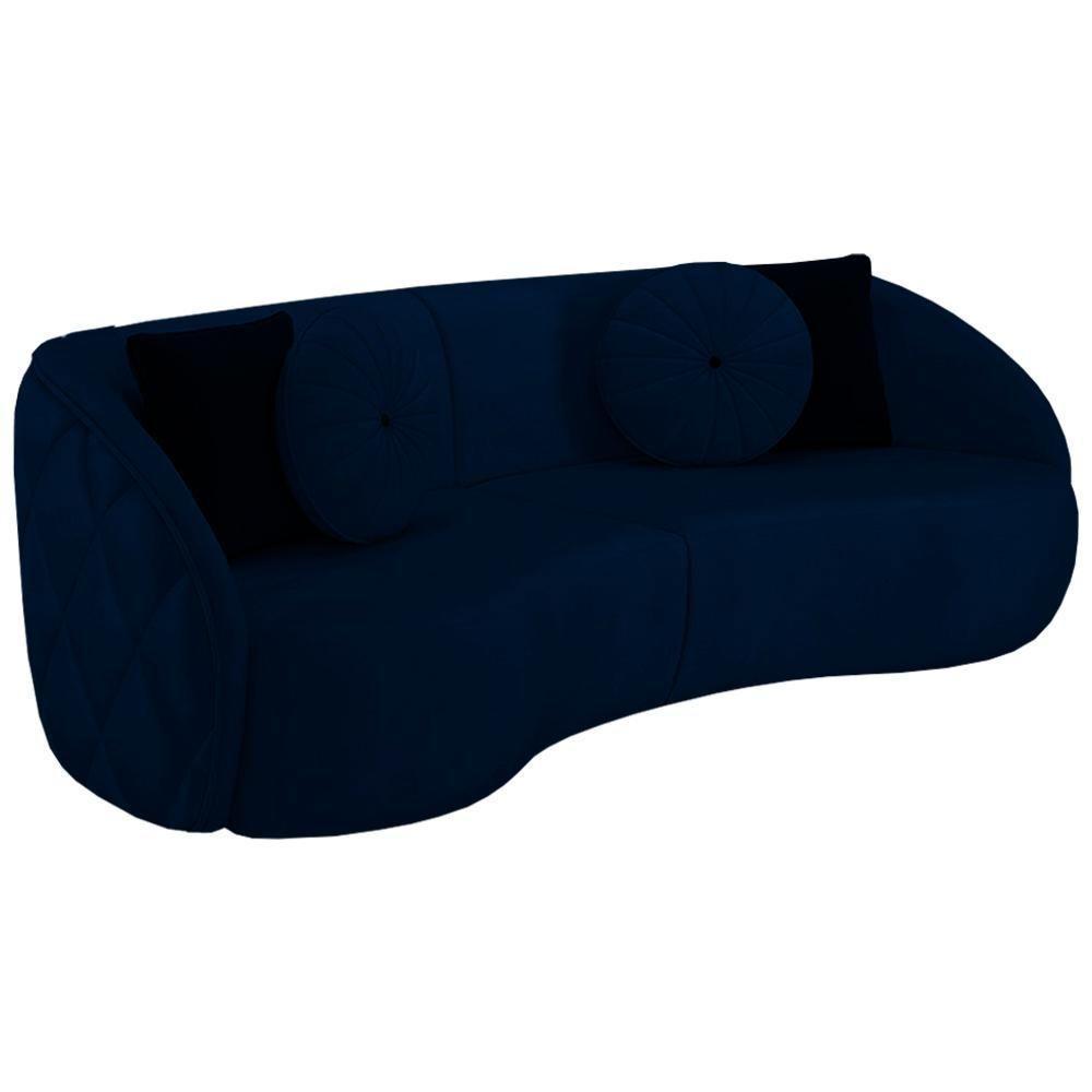 Sofa 4 Lugares 318 Cm Passion Veludo Sl 948 Moll Sl 948 - 1