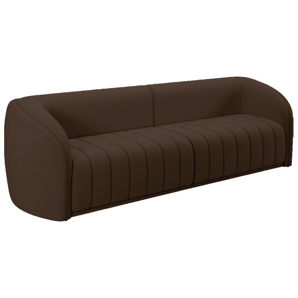 Sofa 4 Lugares 332 Cm Memphis Veludo Sl 942 Moll Sl 942 - 6