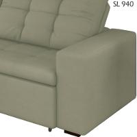 Sofa Retratil E Reclinavel 230 Cm Max Veludo Sl 940 Moll Sl 940 - 7