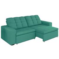 Sofa Retratil E Reclinavel 210 Cm Max Veludo Sl 946 Moll Sl 946 - 1