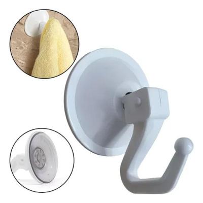 Cabide De Pressão Gancho Com Ventosa Branco