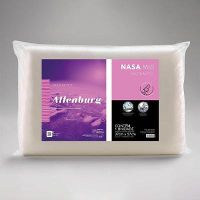Travesseiro Altenburg Viscoelástico Nasa Mid 37cm X 57cm