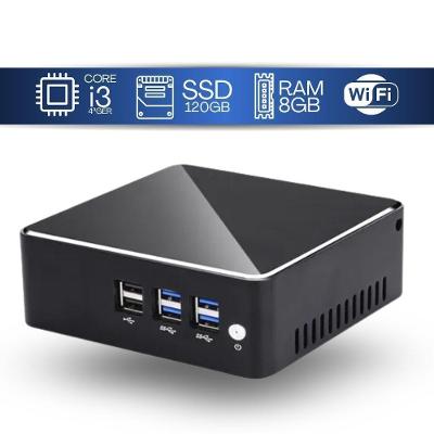 Mini Pc Tob I3-4012y Com 8gb Ram Com 120gb Ssd