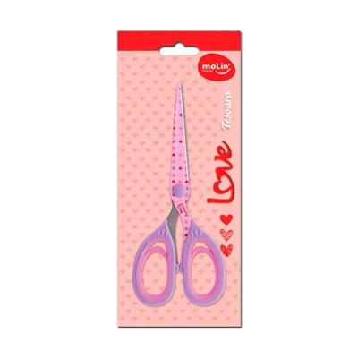 Tesoura 18cm Love Molin Coração
