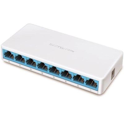 Switch Mercusys De Mesa De 8 Portas 10/100mbps - Ms108