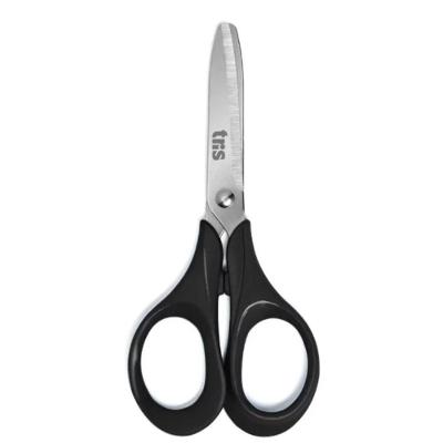 Tesoura Escolar 13cm Sem Ponta Class Tris Preto