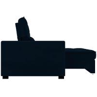 Sofa Retratil E Reclinavel 3 Lugares 218 Cm Evidence Sl 948 Veludo Moll Sl 948 - 11