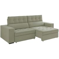 Sofa Retratil E Reclinavel 3 Lugares 246 Cm Evidence Sl 940 Veludo Moll Sl 940 - 1