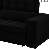 Sofa Retratil E Reclinavel 3 Lugares 246 Cm Evidence Sl 944 Veludo Moll Sl 944 - 13