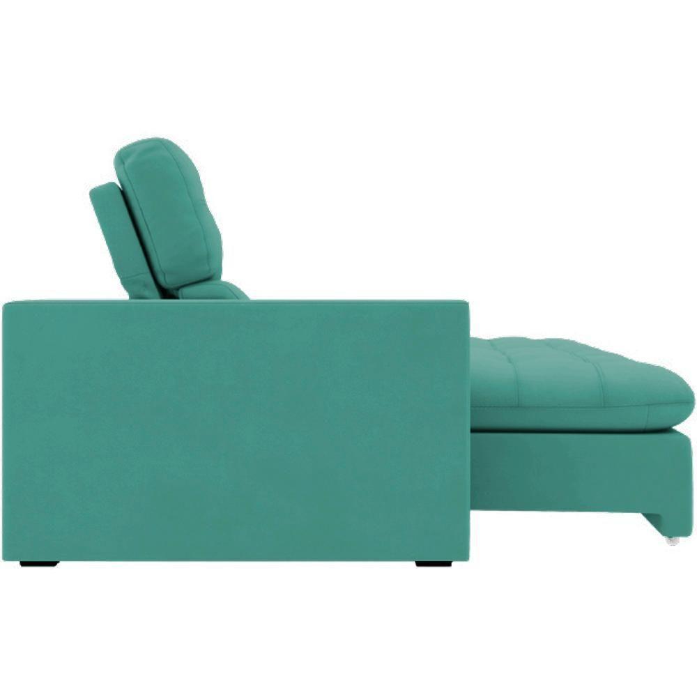 Sofa Retratil E Reclinavel 3 Lugares 218 Cm Eldorado Sl 946 Veludo Moll Sl 946 - 6