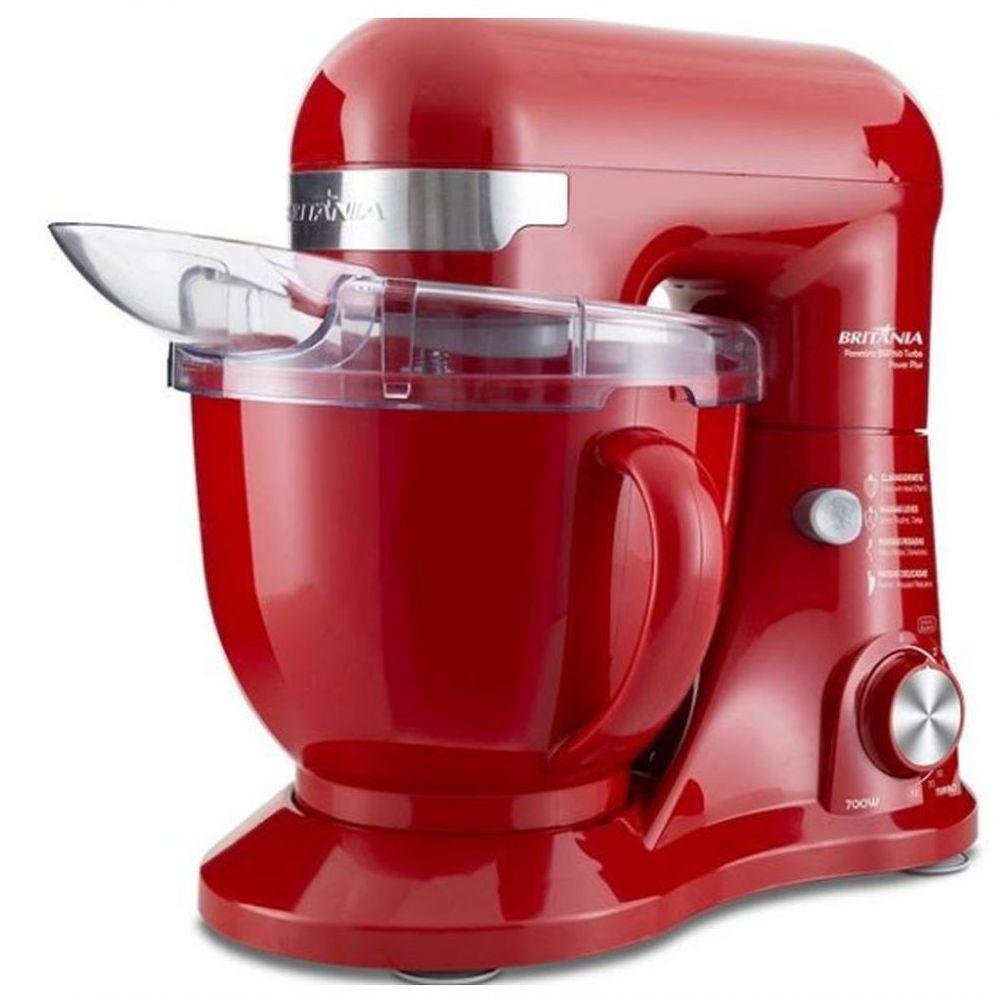 Batedeira Planetária Britânia 4,5 L Vermelho 220v - 2