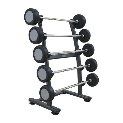 Kit Barras Reta Montada Ahead Sports 10kg A 30kg Com Rack Profissional