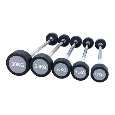 Kit 5 Barras Retas Montadas Ahead Sports 10kg A 30kg Profissional