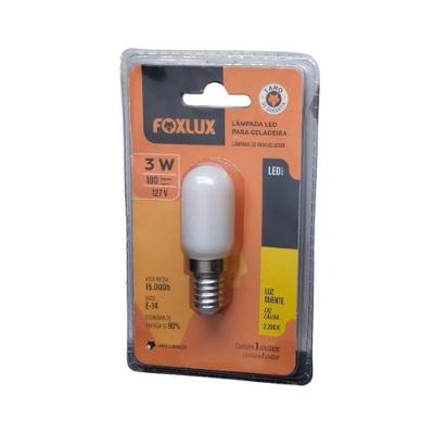 Lâmpada Led Para Geladeira Foxlux 3w~127v