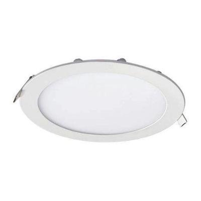 Painel Led Slim Embutir Redondo Blumenau 24w 3000k Branco Quente