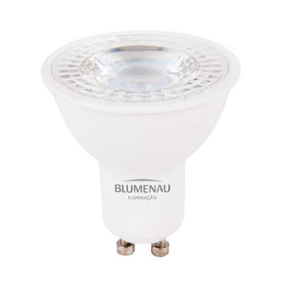 Lâmpada Led Mr16 Gu10 7w 460lm Bivolt Blumenau 3.000k Quente