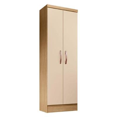 Armário Multiuso New Egito Carvalho Americano Off White - Incorplac