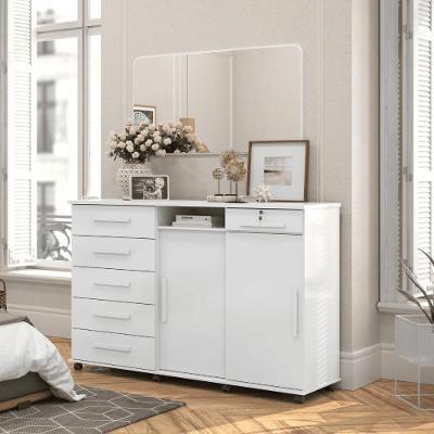Cômoda Austria Branco Brilho