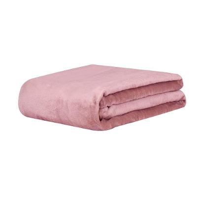 Cobertor Manta Super Soft 300g Casal 1,80mx2,20m Rose Sonhare