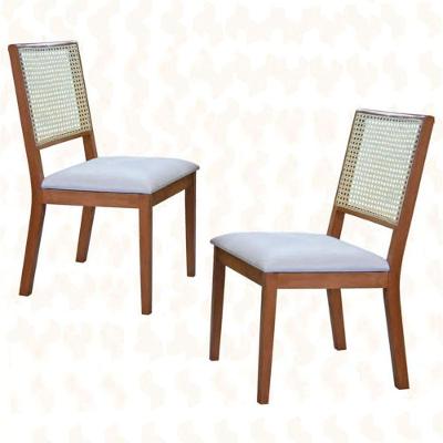 Cadeiras Jade Com Encosto De Telinha - Jade - Art Salas