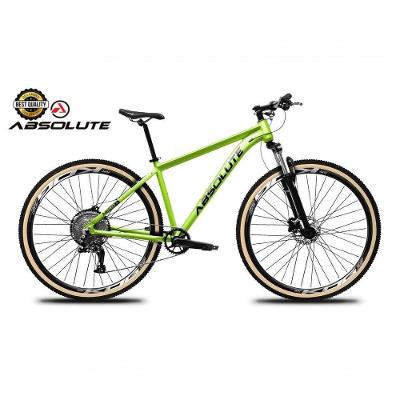 Bicicleta Aro 29 Nero 5 Peças Inteira Absolute 12v Hollowtech Hidráulica Garfo Trava No Guidão Verde 17