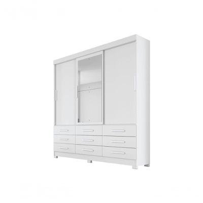 Guarda Roupa Solt Esp 3 Portas 9 Gav Buriti Novo Horizonte
