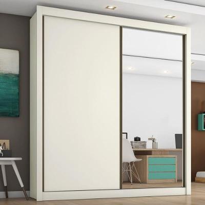 Guarda Roupa Com Espelho 2 Portas 4 Gavetas Zurique-europa