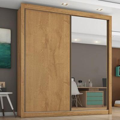 Guarda Roupa Com Espelho 2 Portas 4 Gavetas - Zurique-europa