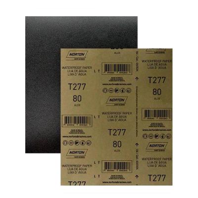 Folha De Lixa D'água Grão 80 Norton T277
