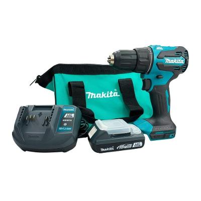 Parafusadeira/furadeira De Impacto A Bateria 2.0ah Makita Dhp490 – Ideal P/ Uso Profissional único