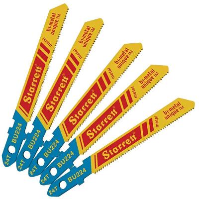 Lâmina Serra Tico-tico Para Metal 50x4.5mm 5 Peças Starrett Bu224