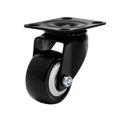 Rodízio 2” Giratório Com Placa Colson Black Glpb210bpe 30kg Resistente Profissional